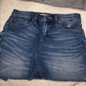 jean skirt